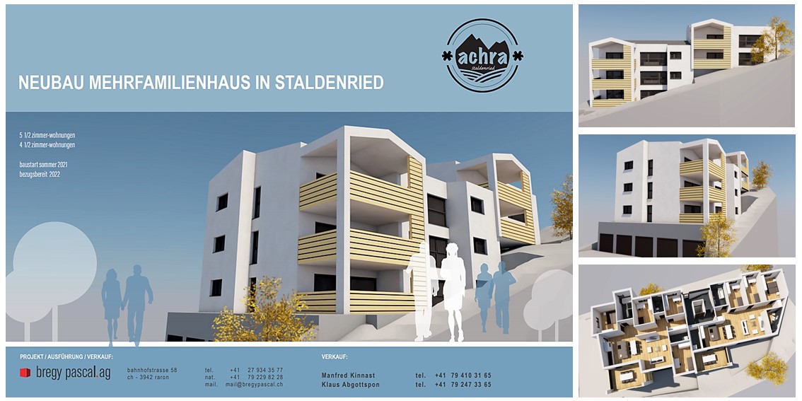 Neubau MFH "achra" in Staldenried
